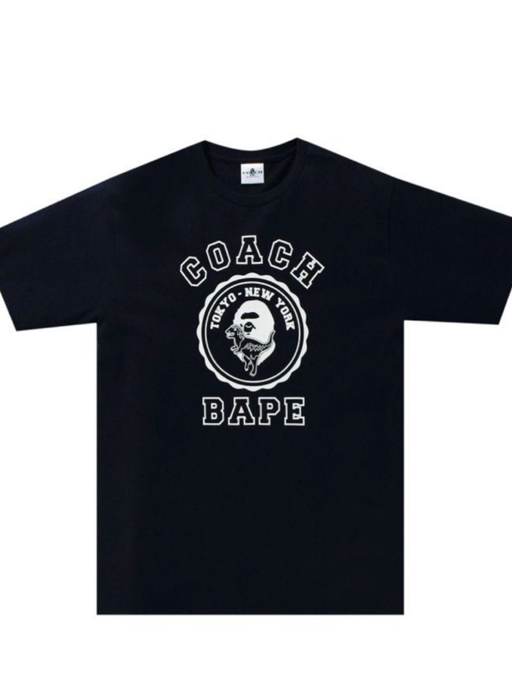 Coach Black & White Graphic Tee